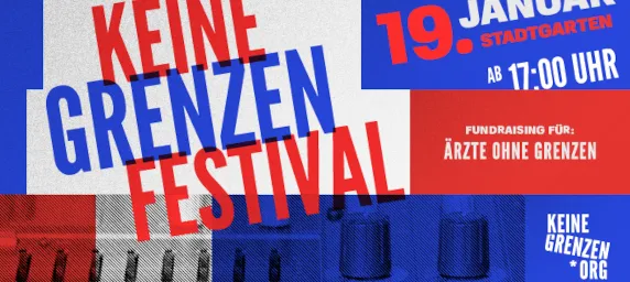 Abstract digital artwork representing a festival poster