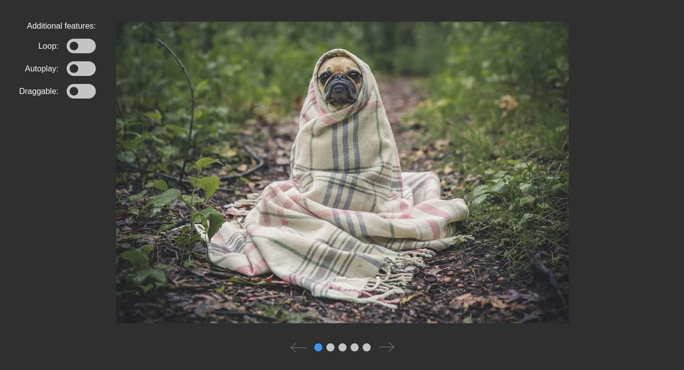 Demo of Scroll-Snap-Slider